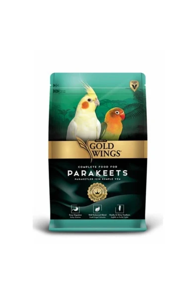 Gold Wings Premium Sultan Ve Cennet Papağanı Yemi 1 Kg ürün görseli 1