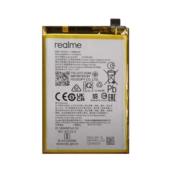 Realme 11 5g Pil Batarya Blp951 ürün görseli 1