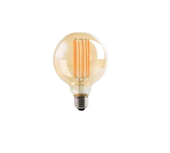 Fujiled Rustik Led Ampül Amber 7W ürün görseli 1