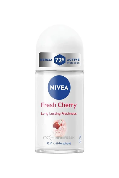 Nivea Anti-Perspirant Fresh Cherry 50 ml Roll-On ürün görseli 1