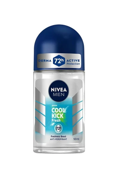 Nivea Men Cool Kick Fresh 50 ml Erkek Roll-On ürün görseli 1