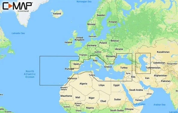 C-Map Tüm Türkiye Harita Kartı ürün görseli 1