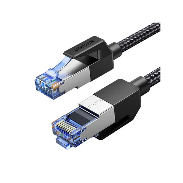 UGREEN 80431 NW153 CAT8 2000MHz Stabil Bant 25GB/s Yüksek Ağ Hızı Örgülü Ethernet Kablosu 2metre ürün görseli 1