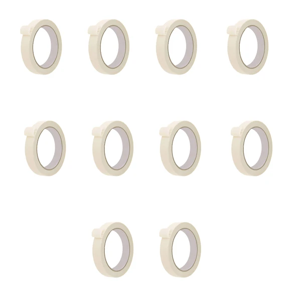 Omeyva Maskeleme Boya Boyacı Bandı - 16mm x 20 Metre - 10 Adet ürün görseli 1