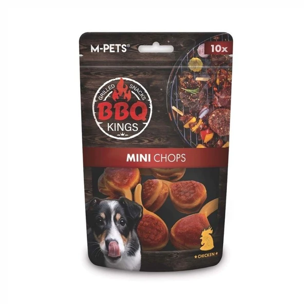 M-Pets BBQ Kings Mini Pirzola Tavuklu Köpek Ödülü 135 gr ürün görseli 1