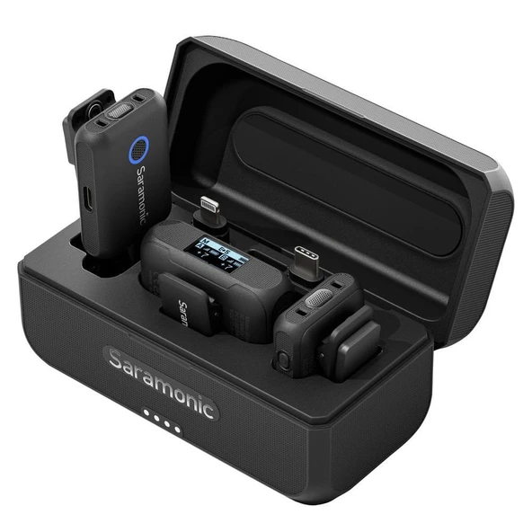 SARAMONIC BLİNK500 B2 PLUS MICROPHONE (TX+TX+RX) - Resim 2
