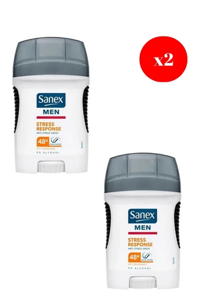 Sanex Men Anti Stress Response Sweat 50ml X2 ADET ürün görseli 1