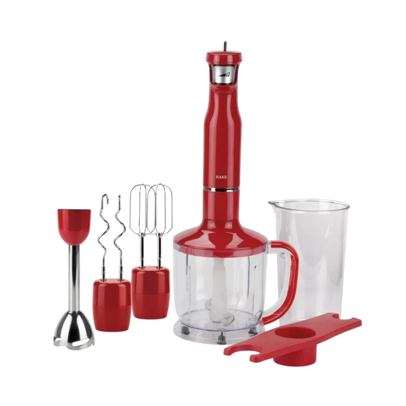 Raks Hot Mix 1700 W Blender Seti - Kırmızı ürün görseli 1