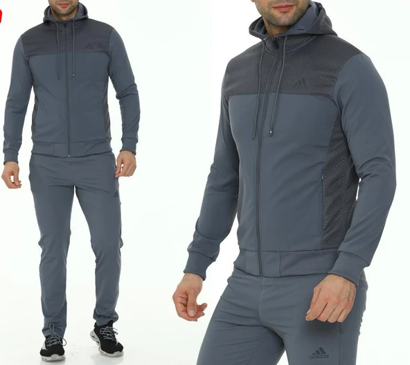Adidas Erkek EA-3539 Polyester Eşofman Takımı - Resim 2
