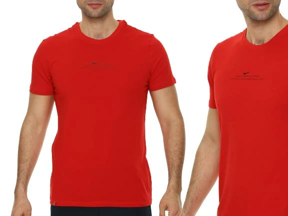 Nike EF-3549 Erkek Battal Basic T-Shirt - Resim 6