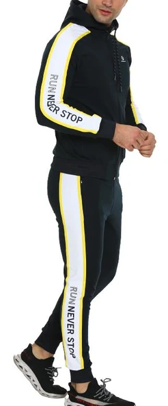 Speedlife Erkek Polyester Eşofman Takımı XA-0437 - Resim 7