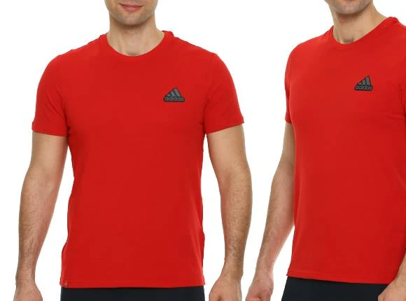 Adidas EF-3521 Erkek Battal Basic T-Shirt - Resim 5