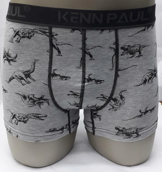 Erkek Dijital Baskılı Cotton Pamuk İkili Boxer KP203 ürün görseli 1