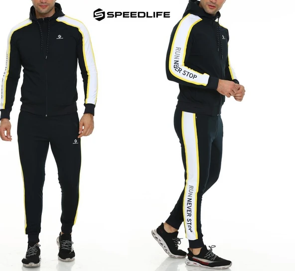 Speedlife Erkek Polyester Eşofman Takımı XA-0437 ürün görseli 1