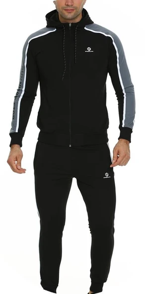 Speedlife Erkek Polyester Eşofman Takımı XA-0437 - Resim 2