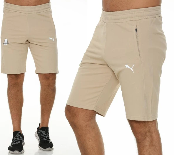 Puma Porsche Logolu Erkek Pamuk Cotton Şort  EE-1103 ürün görseli 1