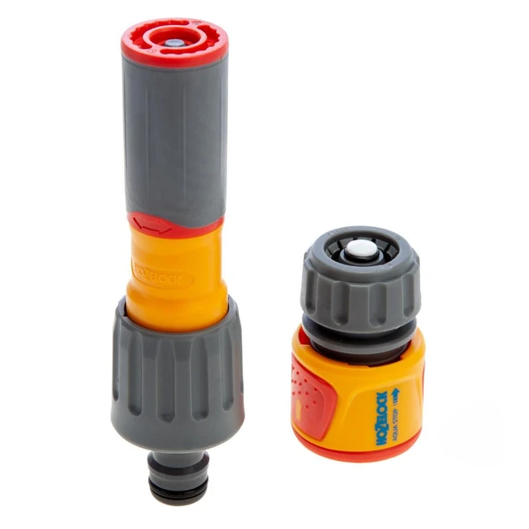 Hozelock 100-100-226 - 3'ü 1 arada Nozul ve AquaStop ürün görseli 1