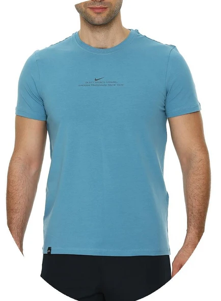 Nike EF-3549 Erkek Battal Basic T-Shirt - Resim 3