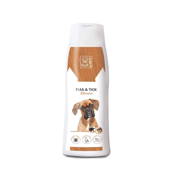 M-Pets Pire ve Kenelere Karşı Koruyucu Köpek Şampuan 250 Ml ürün görseli 1