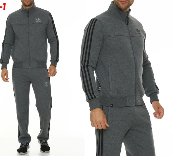 Adidas Erkek Cotton Pamuklu Eşofman Takımı ürün görseli 1