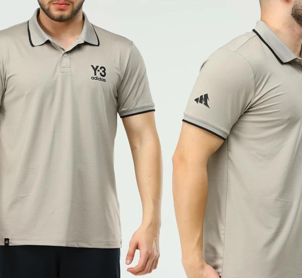 Adidas EF-3992 Erkek Polyester Mesh Polo Yaka T-Shirt ürün görseli 1