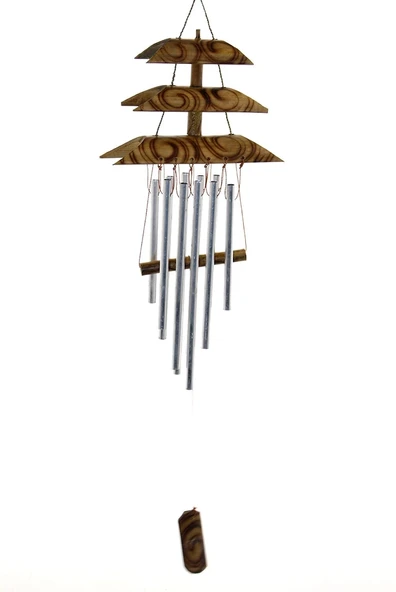 Bambu Metal Çanlı Rüzgar Çanı Repot-4 ürün görseli 1