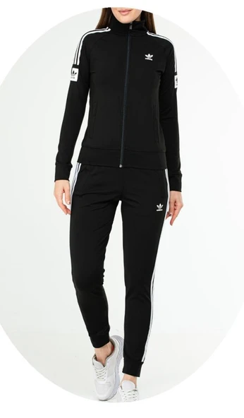 Adidas BA-2658 Bayan Polyester Eşofman Takımı - Resim 3