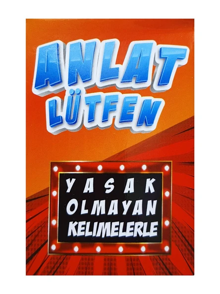 Anlat Lütfen Kart Oyunu Yasaklı Kelimeler ürün görseli 1