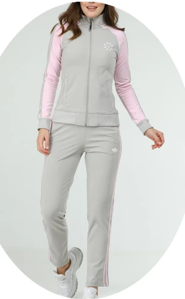 Adidas BA-2624 Bayan Polyester Eşofman Takımı - Resim 2