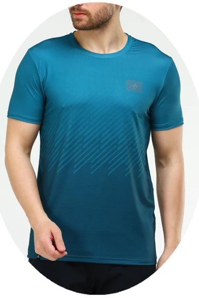 Adidas EF-4024 Erkek Polyester T-Shirt - Resim 7