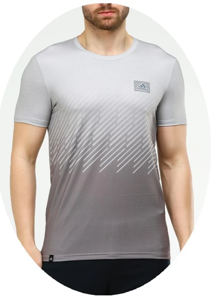 Adidas EF-4024 Erkek Polyester T-Shirt - Resim 6