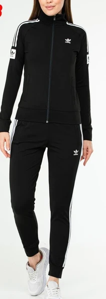 Adidas BA-2658 Bayan Polyester Eşofman Takımı - Resim 5