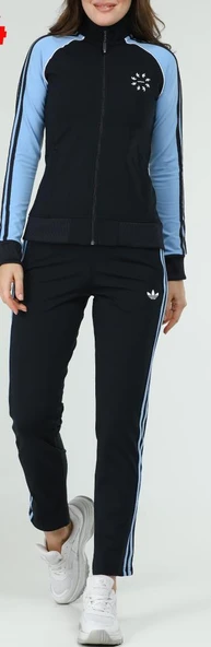 Adidas BA-2624 Bayan Polyester Eşofman Takımı - Resim 5
