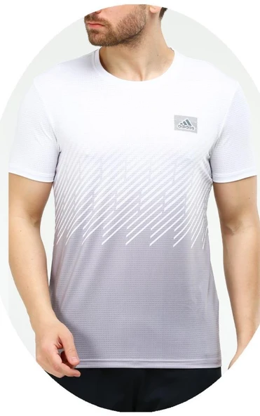 Adidas EF-4024 Erkek Polyester T-Shirt - Resim 2