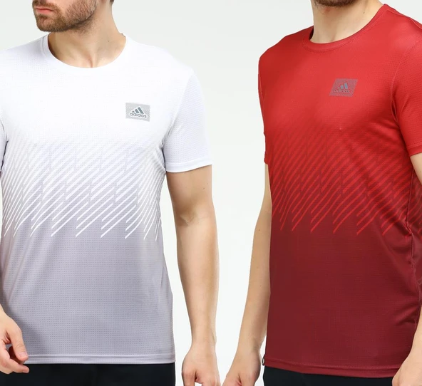 Adidas EF-4024 Erkek Polyester T-Shirt ürün görseli 1