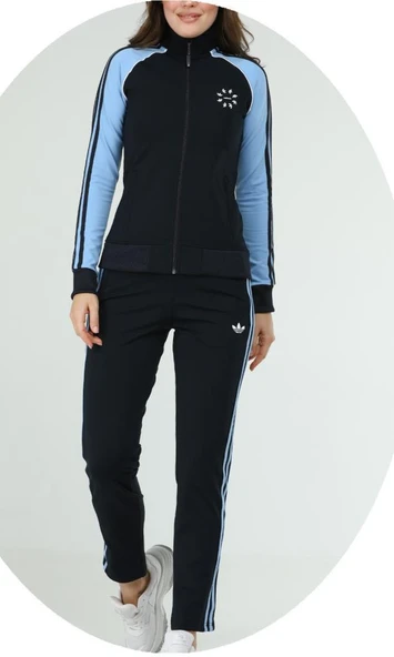 Adidas BA-2624 Bayan Polyester Eşofman Takımı - Resim 4