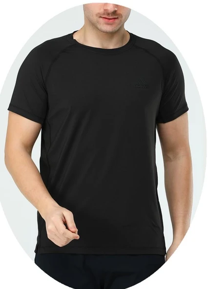 Adidas EF-3842 Erkek Polyester T-Shirt - Resim 2