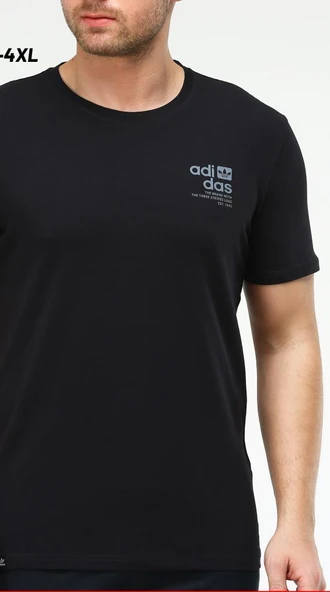 Adidas EF-3991 Erkek Battal Pamuklu Cotton T-Shirt ürün görseli 1