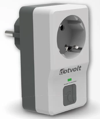 Dotvolt Tekli Akım Korumalı Priz Beyaz Anahtarlı Surge Hunter 1050 Joule ürün görseli 1