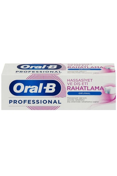 Oral-B Professional Hassasiyet Ve Rahatlama Diş Macunu 50 ml ürün görseli 1
