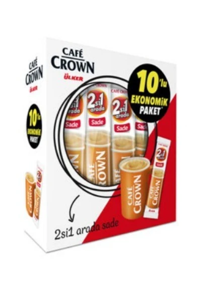 Cafe Crown 2'si 1 Arada 11g 10'lu Paket ürün görseli 1