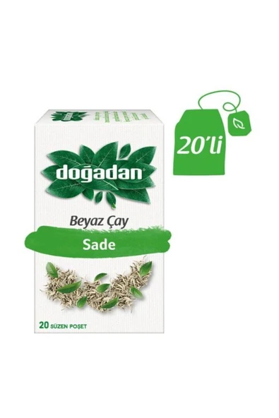 Doğadan 18'li Beyaz Çay (SADE) 1 Kutu - Resim 2