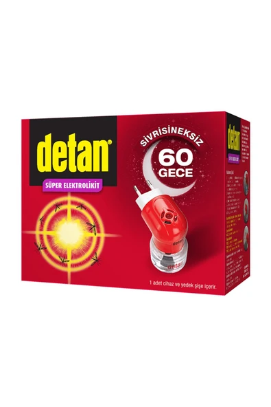 Detan 60 Gece Elektrolikit Cihaz + Yedek ürün görseli 1