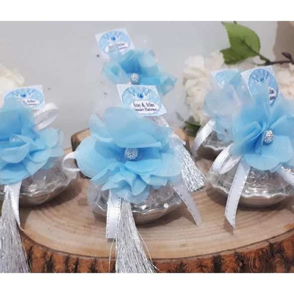 Taşlı Yuvarlak Lokumlulk Mevlit Şekeri(30 Adet) ürün görseli 1