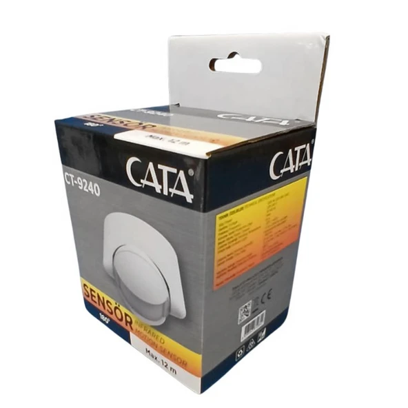 Cata Ct-9240 Hareket Sensörü 180 Derece - Resim 3