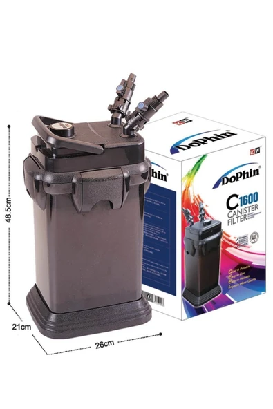 Dophin Akvaryum Dış Filtre 1600 L/h ürün görseli 1