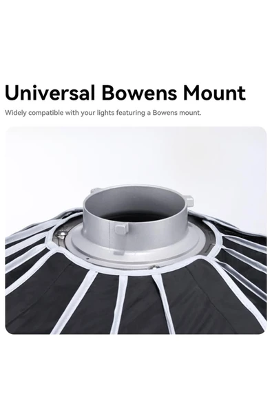 ulanzi 90cm Bowens Mount Parabolik Softbox L055 - Resim 4