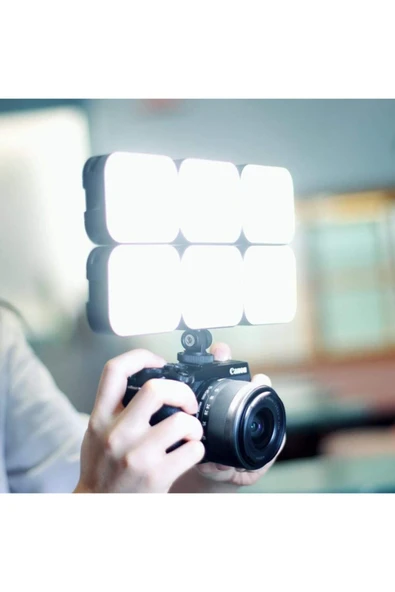 Vijim Vl100c Mini Led Video Işığı - Resim 3