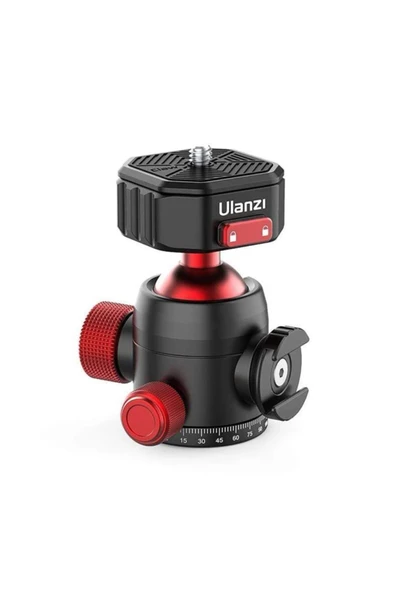 Ulanzi U-100 Pratik Ball Head Tripod Kafa ürün görseli 1