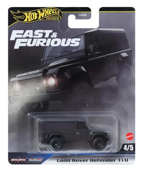 Hot Wheels Premium Fast & Furious Land Rover Defender 110 HNW46 JBL98 ürün görseli 1